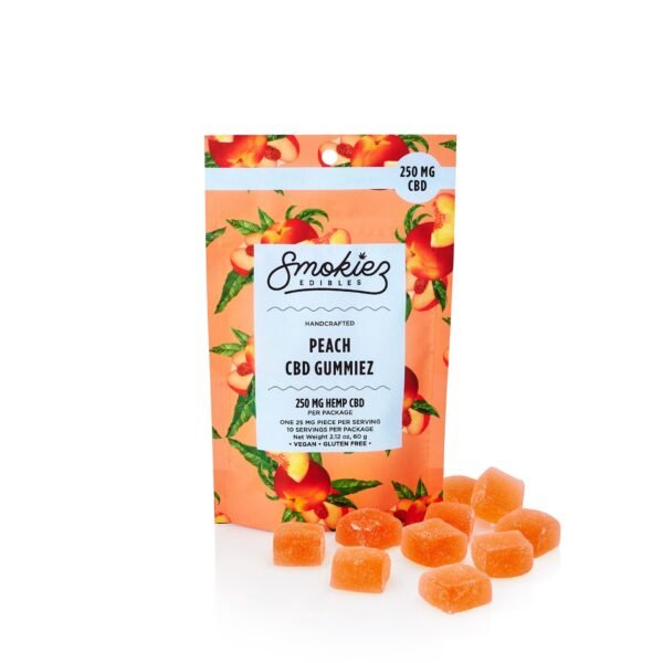 Peach CBD Gummies