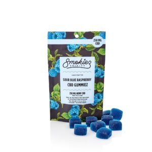 Sour Blue Raspberry CBD Gummies