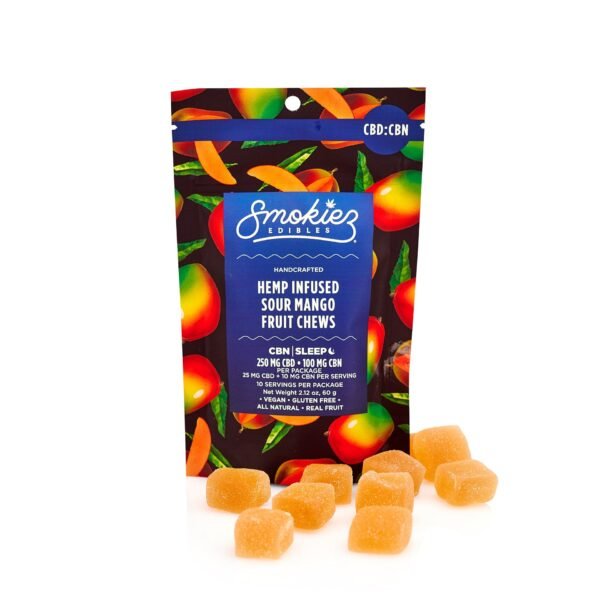 Sour Mango CBD:CBN 2.5:1 Gummies