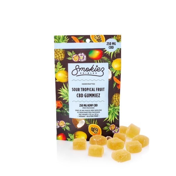 Sour Tropical CBD Gummies