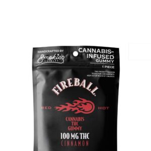 Fireball Cinnamon 10pk 100mg THC Gummies